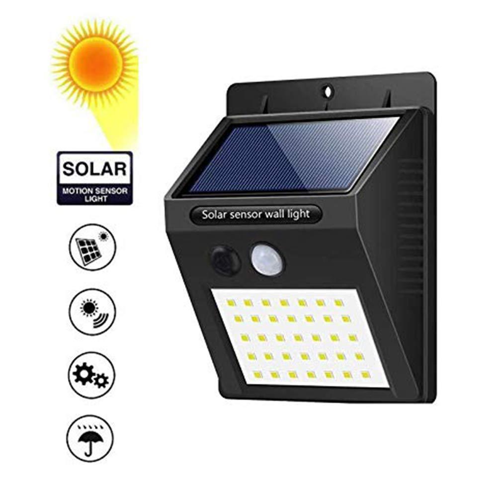0213 Solar Security LED Night Light for Home Outdoor/Garden Wall (Black) (20-LED Lights) - SkyShopy 0213 Solar Security LED Night Light for Home Outdoor/Garden Wall (Black) (20-LED Lights) - SkyShopy